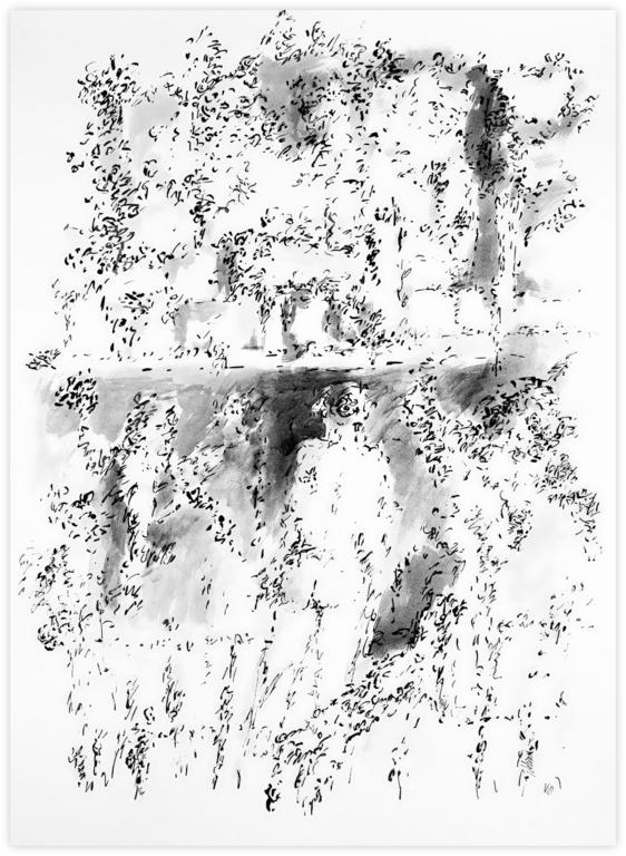 Catalogue raisonné, Bernadette Delrieu, Je bats la campagne n°01 - 1996