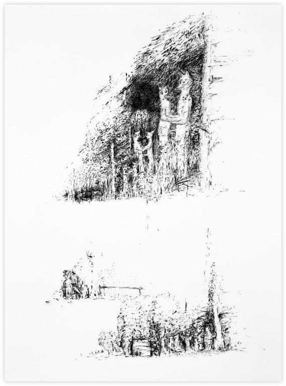 Catalogue raisonné, Bernadette Delrieu, Je bats la campagne n°10 1996