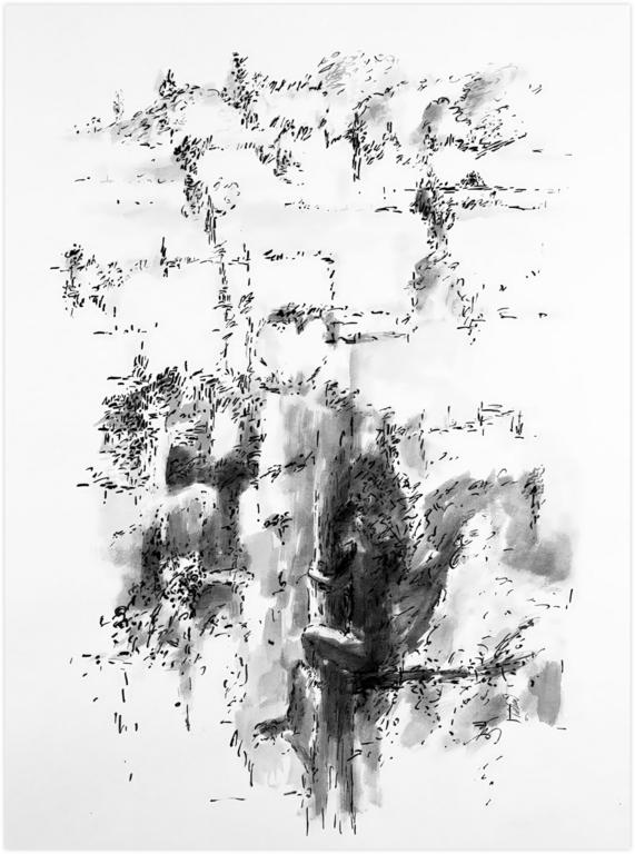 Catalogue raisonné, Bernadette Delrieu, Je bats la campagne n°06 1996