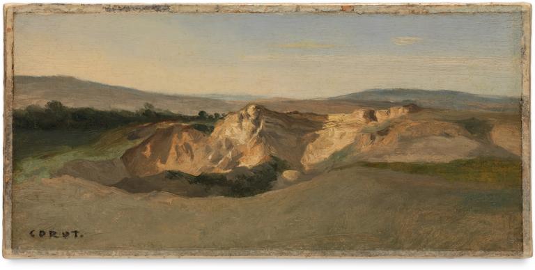 Catalogue raisonné, Camille Corot, Paysage d'Italie — circa 1825-1828