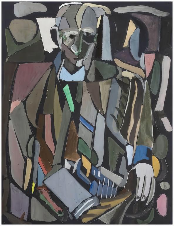 Catalogue raisonné, André Lanskoy, Portrait d'homme, circa 1938-1940