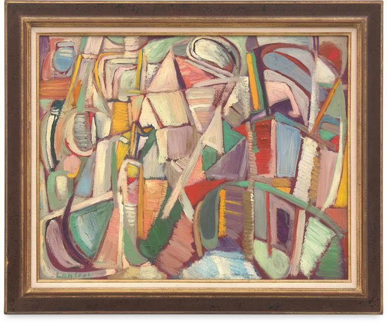 Catalogue raisonné, André Lanskoy, En Creusant le plafond — 1947