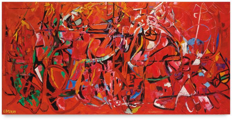 Catalogue raisonné, André Lanskoy, Expansion de l'incendie — 1958