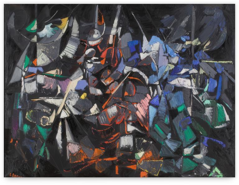 Catalogue raisonné, André Lanskoy, Le Rouge inconciliant - 1958