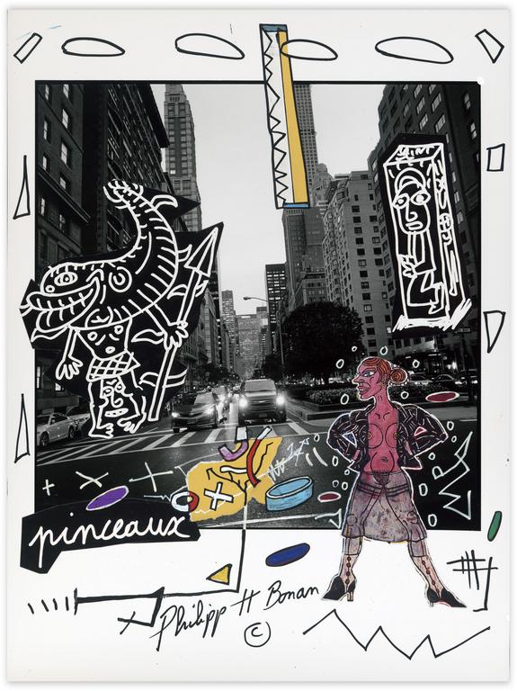 Catalogue raisonné, Philipp Hugues Bonan, Sans titre (pinceaux)