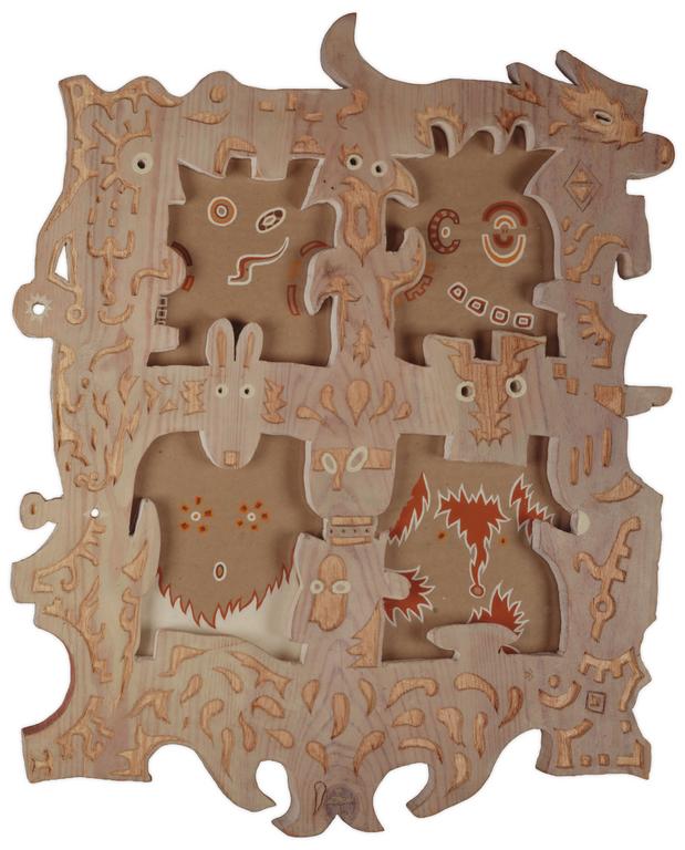 Catalogue raisonné, Daniel Boursin, internal zoology (ark) — 1992