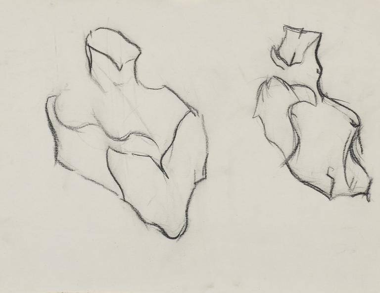 Catalogue raisonné, Jean Legros, Deux études, circa 1945