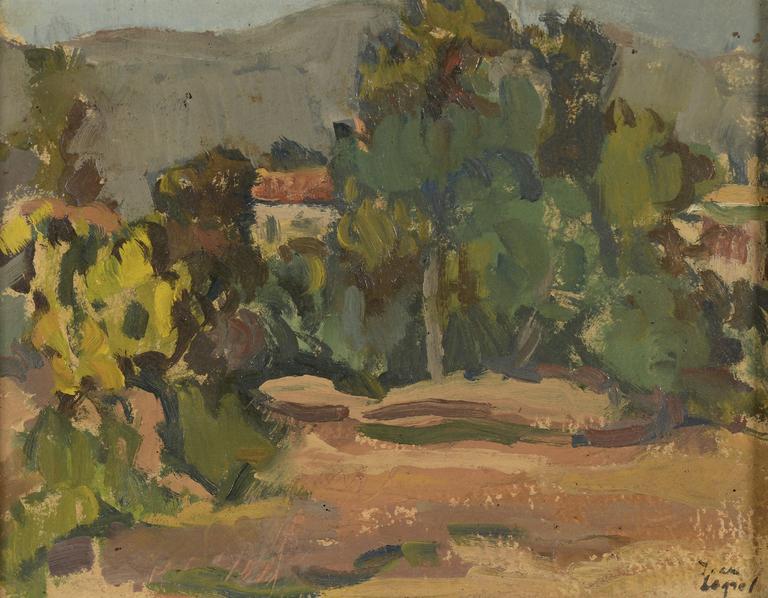 Catalogue raisonné, Jean Legros, Paysage, circa 1945