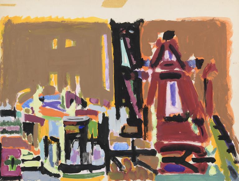 Catalogue raisonné, Jean Legros, Sans titre, circa 1953