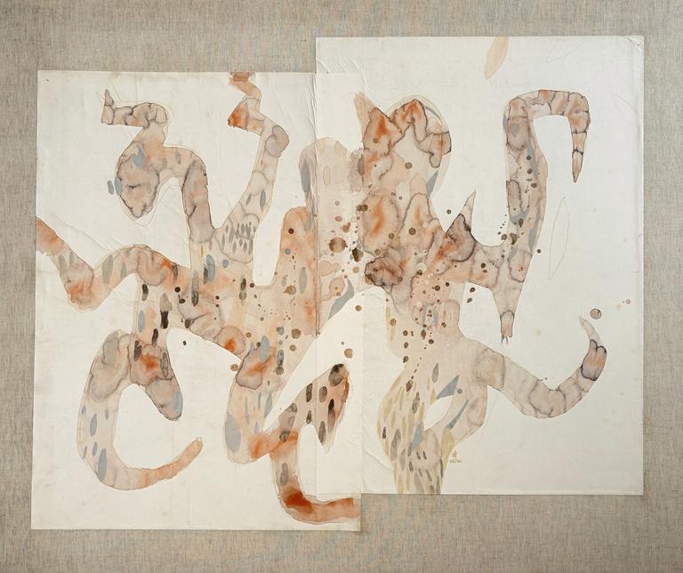Catalogue raisonné, Daniel Boursin, 2F tangerine- 2000