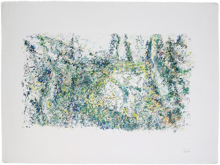 Catalogue raisonné, Bernadette Delrieu, Jardin N°02 - 1994