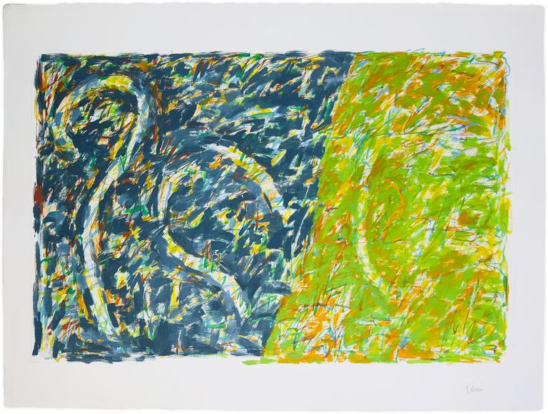 Catalogue raisonné, Bernadette Delrieu, Au bord de la rance - 1993