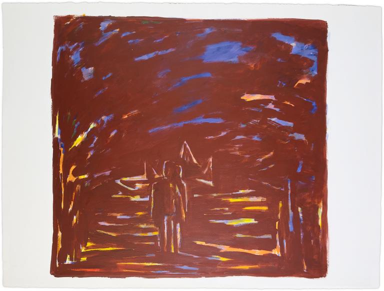 Catalogue raisonné, Bernadette Delrieu, Soir n°01 - 1993