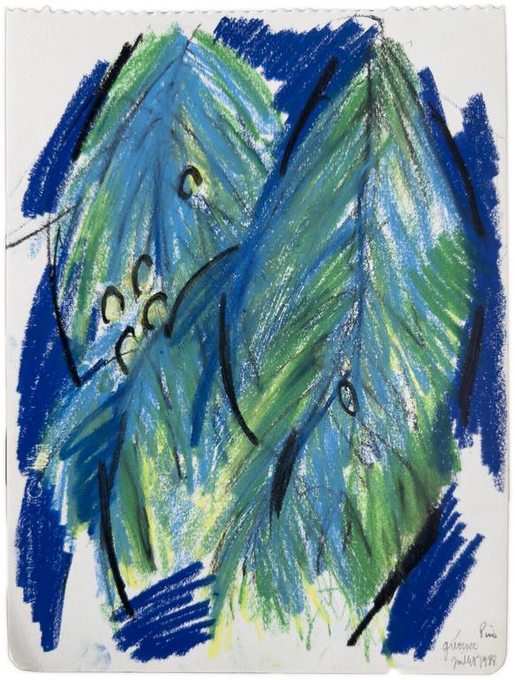 Catalogue raisonné, Bernadette Delrieu, Pin - 1988