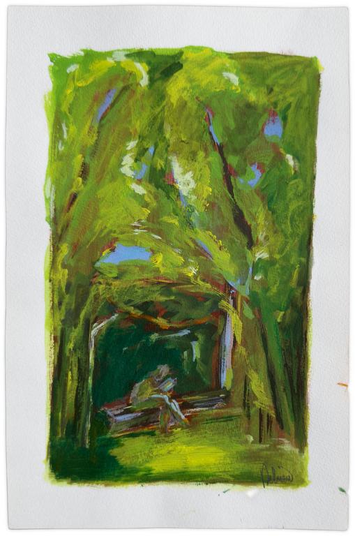 Catalogue raisonné, Bernadette Delrieu, Bord de la Rance - 1993