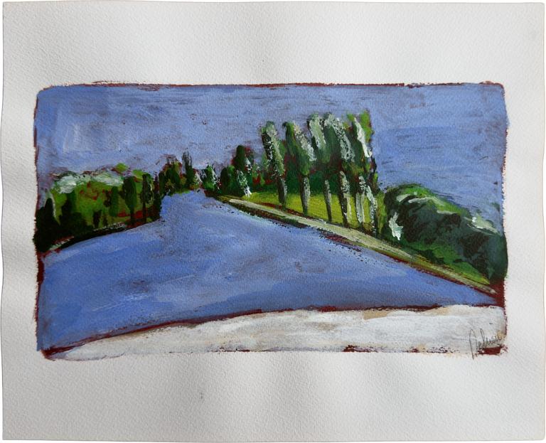 Catalogue raisonné, Bernadette Delrieu, Bord de la Rance - 1993