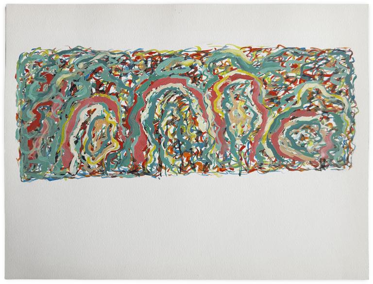 Catalogue raisonné, Bernadette Delrieu, Square allée 01 - 1992