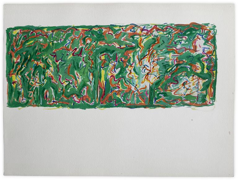 Catalogue raisonné, Bernadette Delrieu, Square, allée 03 - 1992