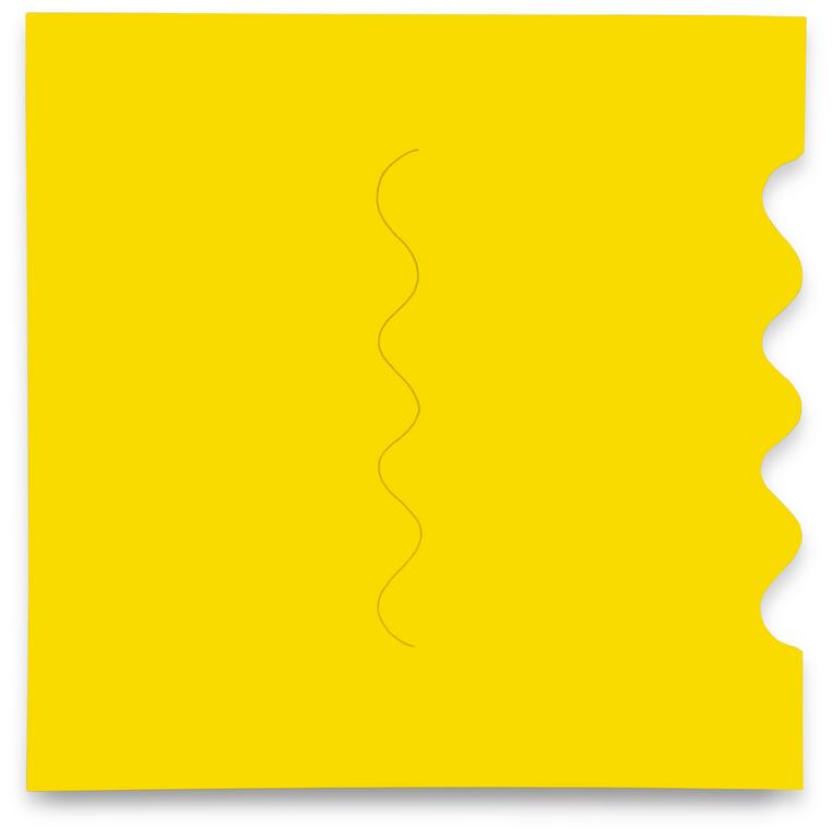 Catalogue raisonné, André Stempfel, Shéma ondulé — 2003