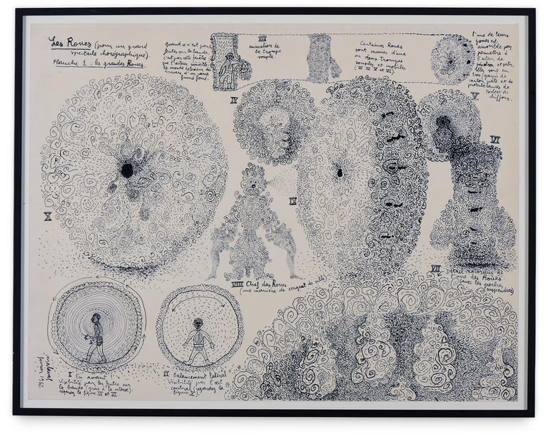 Catalogue raisonné, Robert Malaval, Les Roues (planche 1) - 1962
