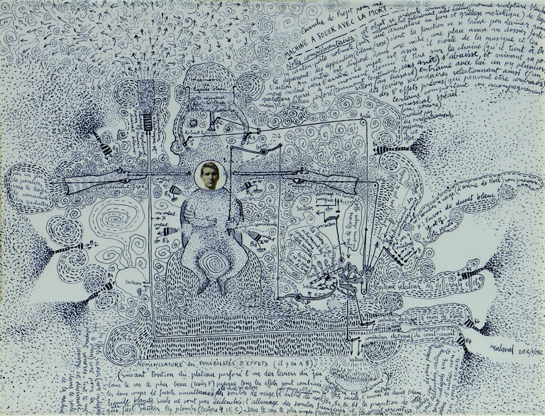 Catalogue raisonné, Robert Malaval, Machine à jouer avec la mort - 1962