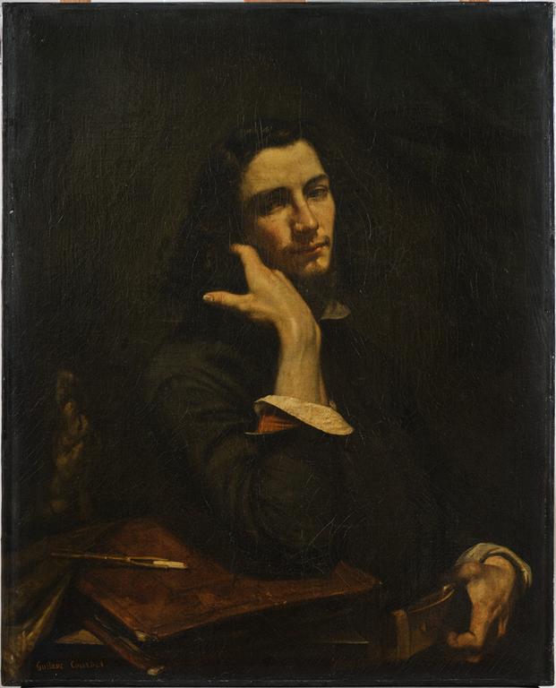 Catalogue raisonné, Gustave Courbet, L'Homme à la ceinture de cuir. Portrait de l'artiste — 1845-1846