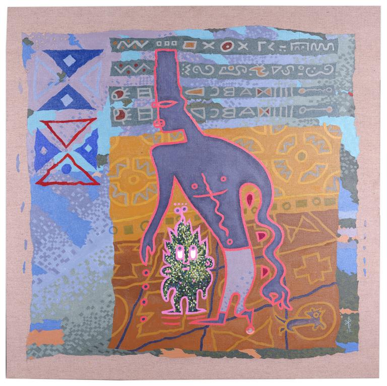 Catalogue raisonné, Daniel Boursin, green pixels— 1992