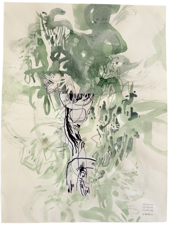 Catalogue raisonné, Daniel Boursin, lockdown'n collage — 2024