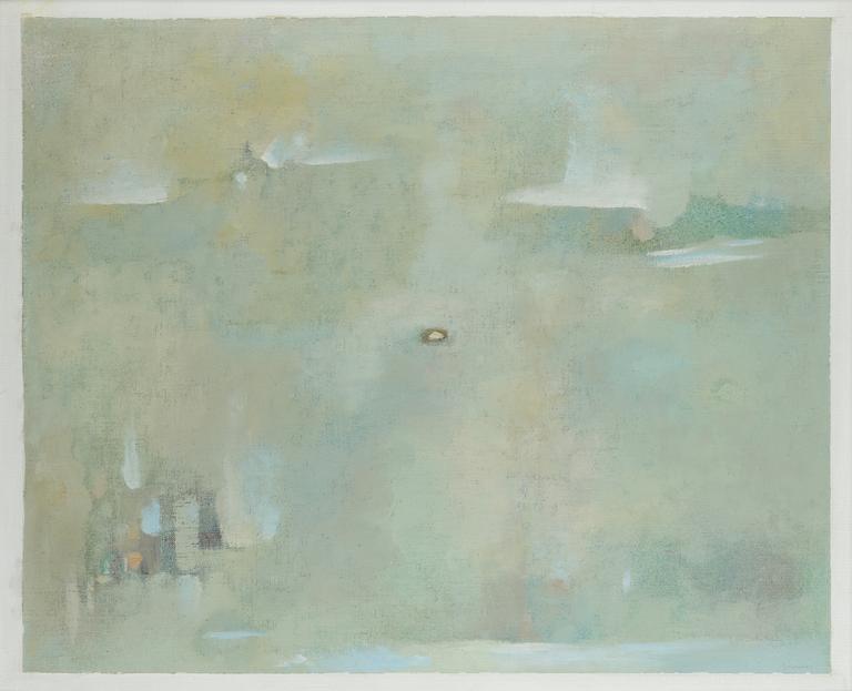 Catalogue raisonné, Abdelkader Guermaz, Paysage II — 1989