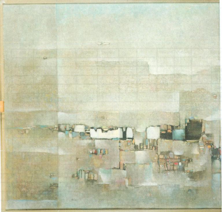 Catalogue raisonné, Abdelkader Guermaz, Au seuil des nimbes — 1980