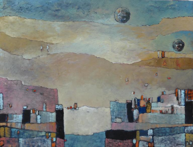 Catalogue raisonné, Abdelkader Guermaz, Plexus solaire — 1980