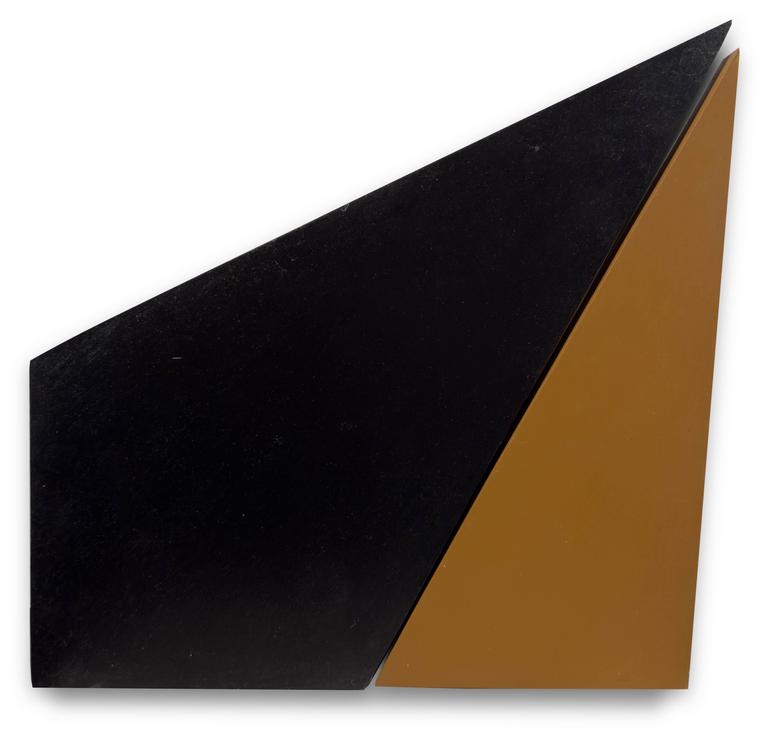 Catalogue raisonné, Joël Froment, Sans titre (marron-noir)