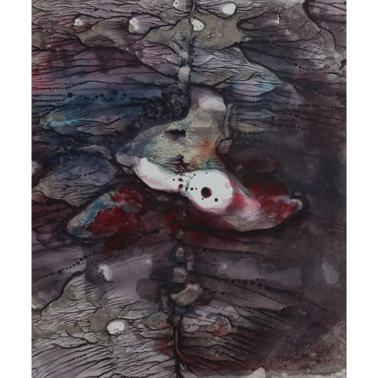 Catalogue raisonné, Abdelkader Guermaz, L'oeil de la vie — 1982