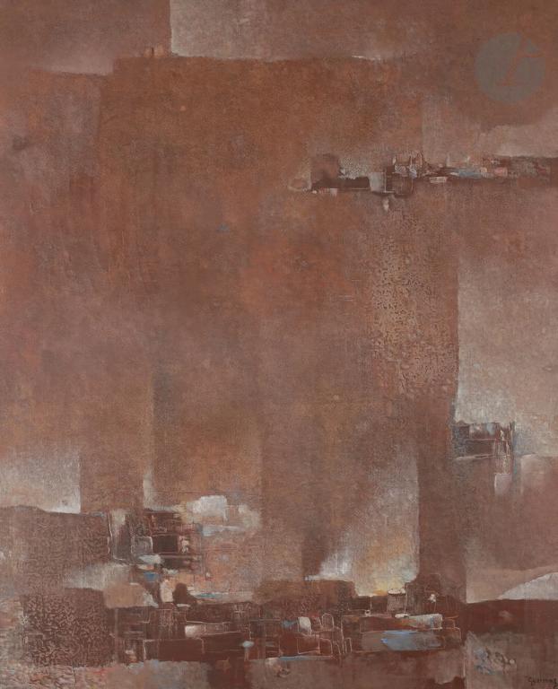 Catalogue raisonné, Abdelkader Guermaz, Sortilèges terre — 1979