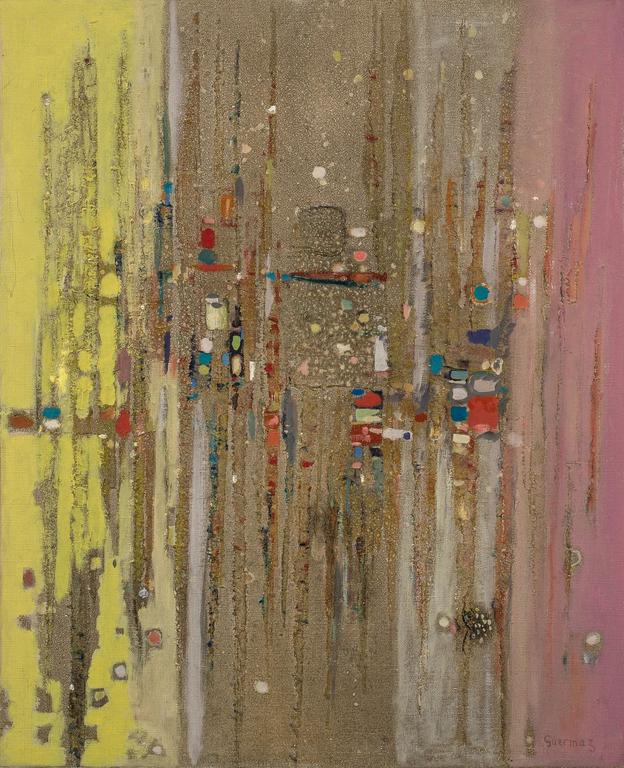 Catalogue raisonné, Abdelkader Guermaz, Composition — 1965