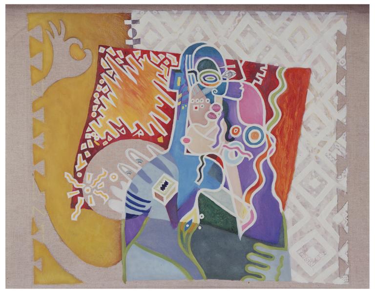 Catalogue raisonné, Daniel Boursin, intertwined — 1990