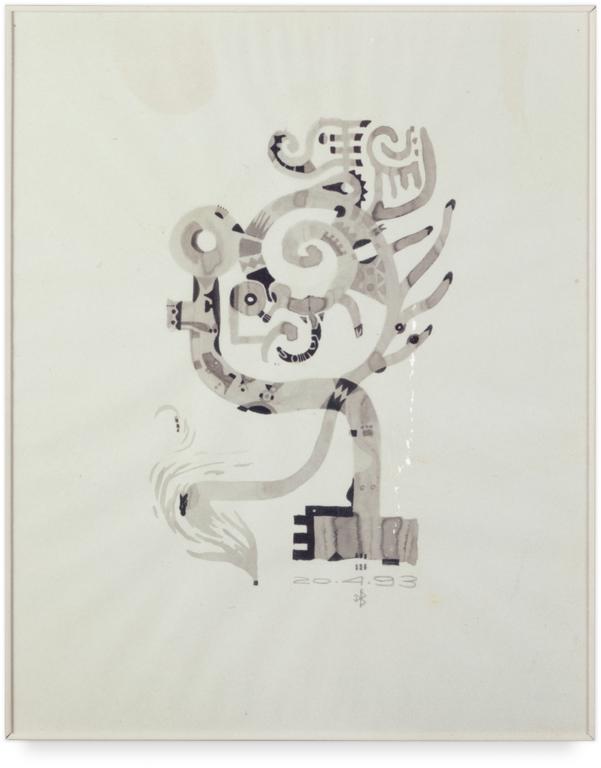 Catalogue raisonné, Daniel Boursin, spiraled — 1993