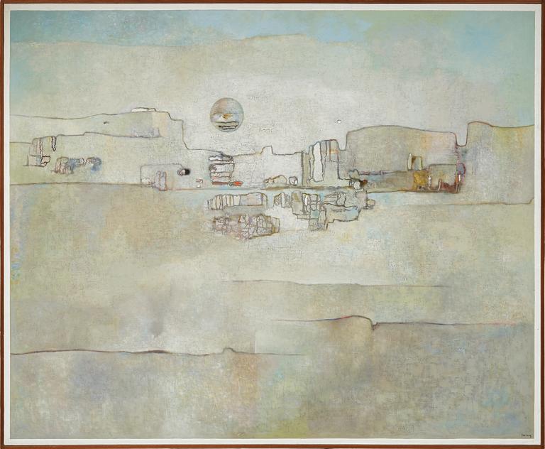 Catalogue raisonné, Abdelkader Guermaz, Lune précaire — 1976
