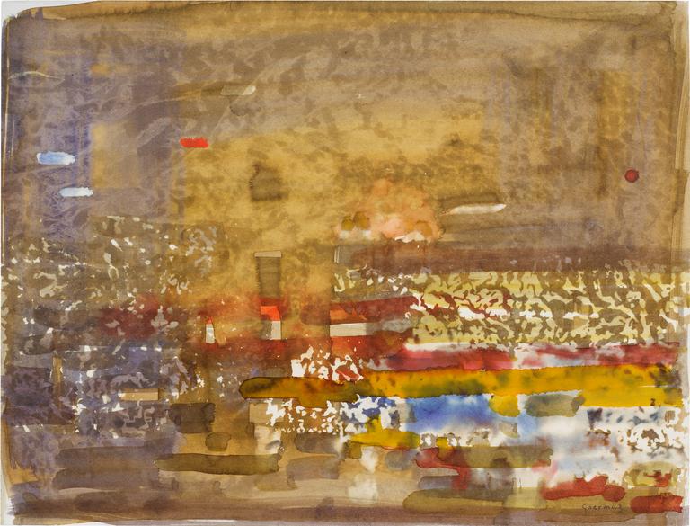 Catalogue raisonné, Abdelkader Guermaz, Sans titre — 1990