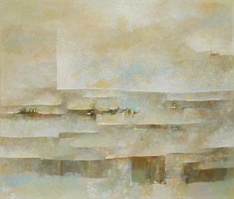 Catalogue raisonné, Abdelkader Guermaz, Espace temps fugace — 1984