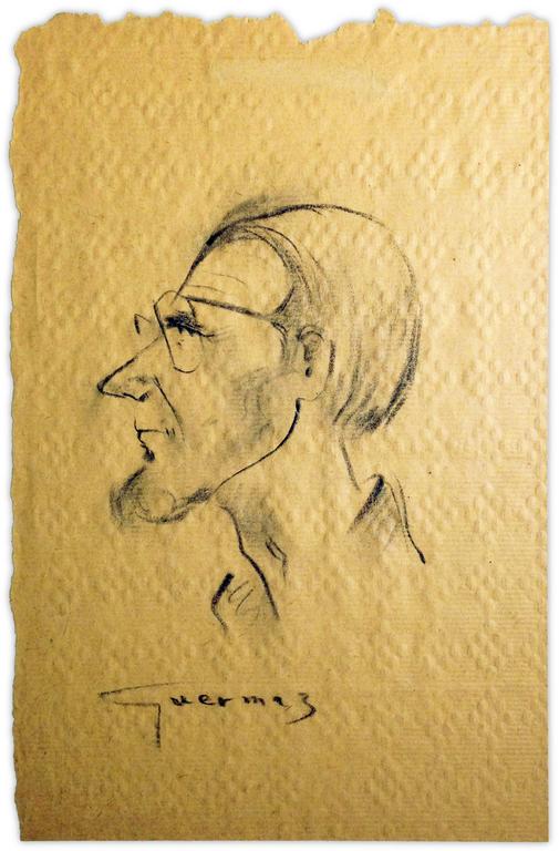 Catalogue raisonné, Abdelkader Guermaz, Autoportrait