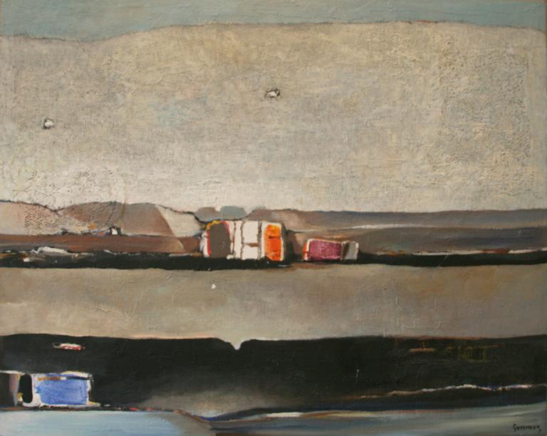 Catalogue raisonné, Abdelkader Guermaz, Ciel bas — 1975