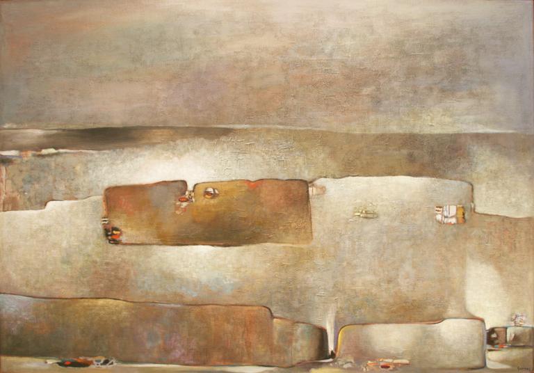 Catalogue raisonné, Abdelkader Guermaz, Sereine solitude — 1976