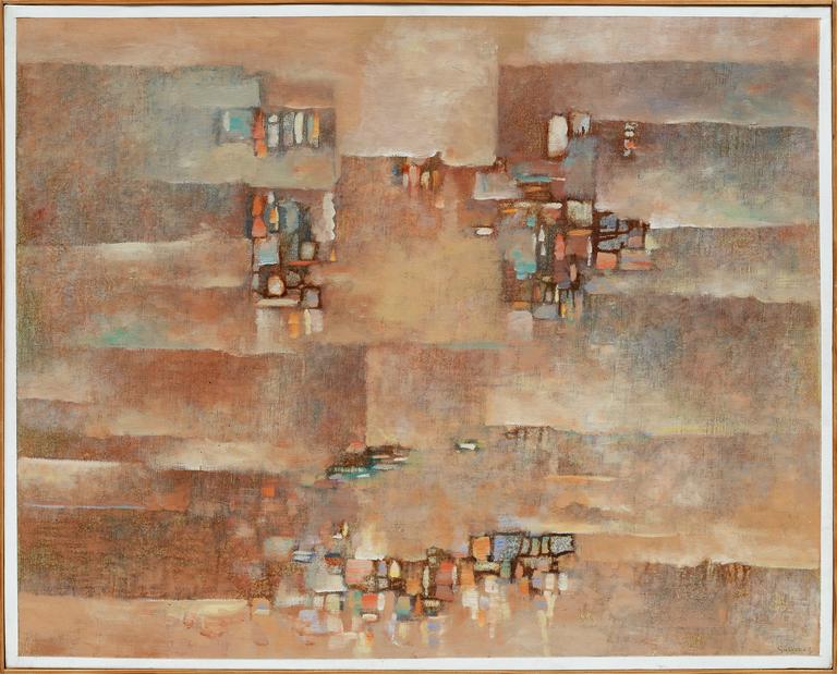 Catalogue raisonné, Abdelkader Guermaz, Approche du songe — 1984