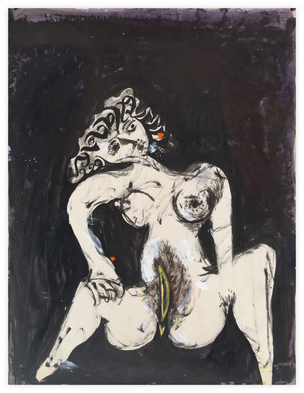 Catalogue raisonné, Jean-Jacques Lebel, Méditation - 1995