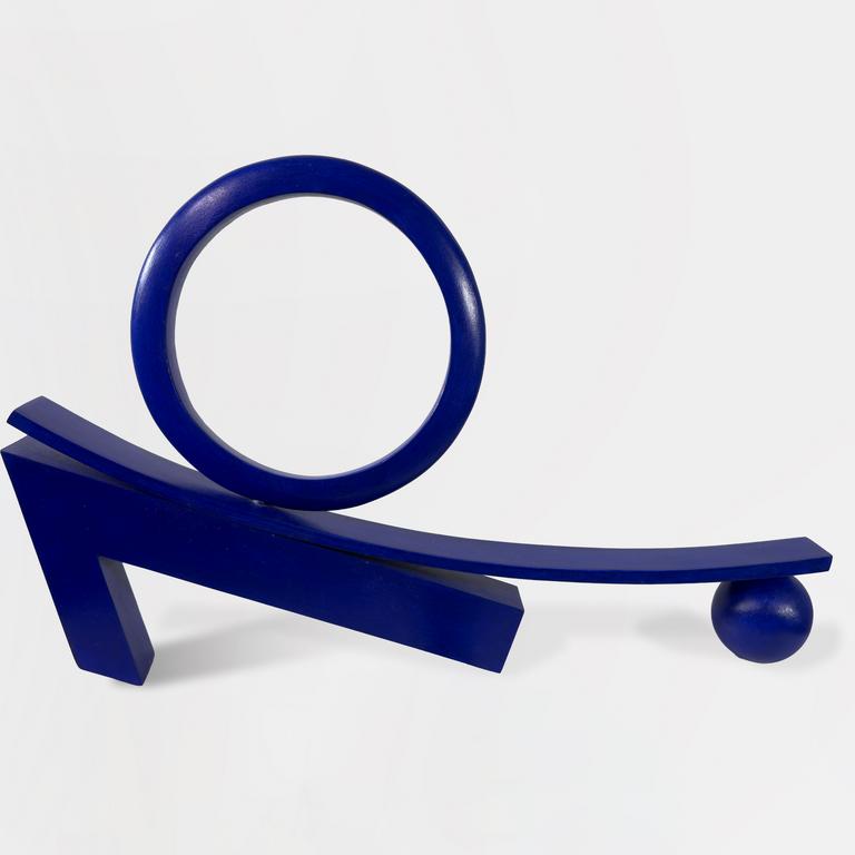 Catalogue raisonné, Joël Froment, Sculpture (bleu)