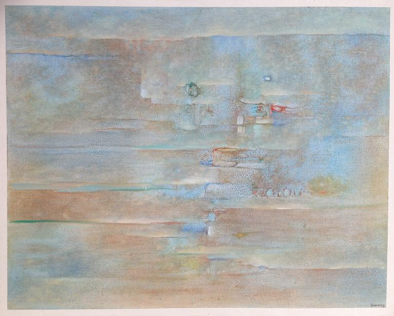 Catalogue raisonné, Abdelkader Guermaz, Transcendance — 1990