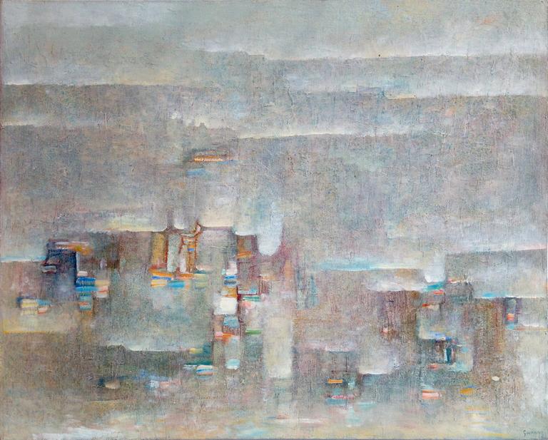 Catalogue raisonné, Abdelkader Guermaz, Rivage blême — 1992