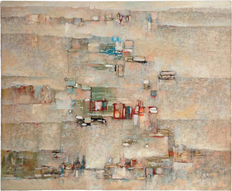 Catalogue raisonné, Abdelkader Guermaz, Vision éthérique — 1990