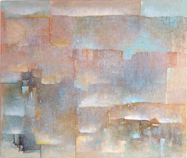 Catalogue raisonné, Abdelkader Guermaz, Paysage III — 1990